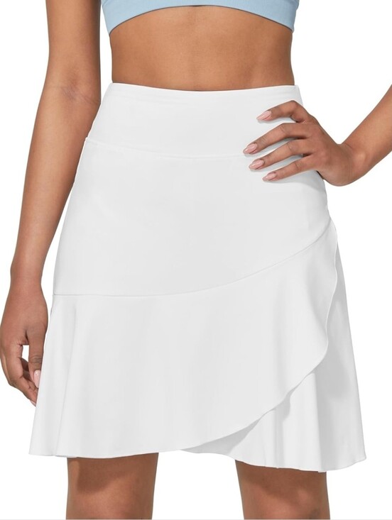 G4Free Dresses & Skirts - NWOT Skort Golf Tennis 20" Length White L